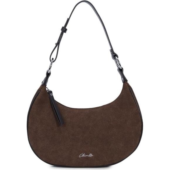 Shoulder Bag, Cute Mini Clutch Coffee Brown - Picture 1 of 5